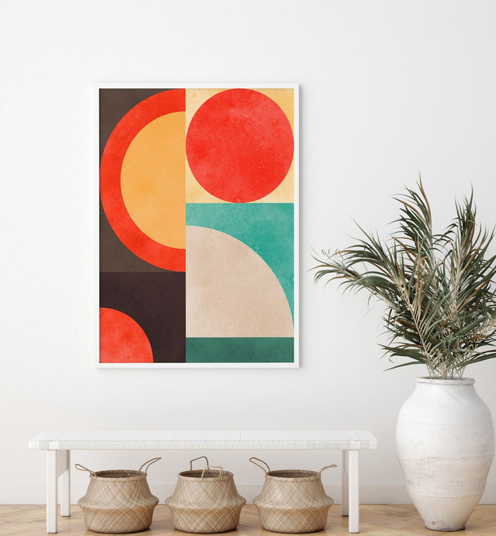 CIRCLES IN HARMONY VIII , GEOMETRIC ART PRINTS