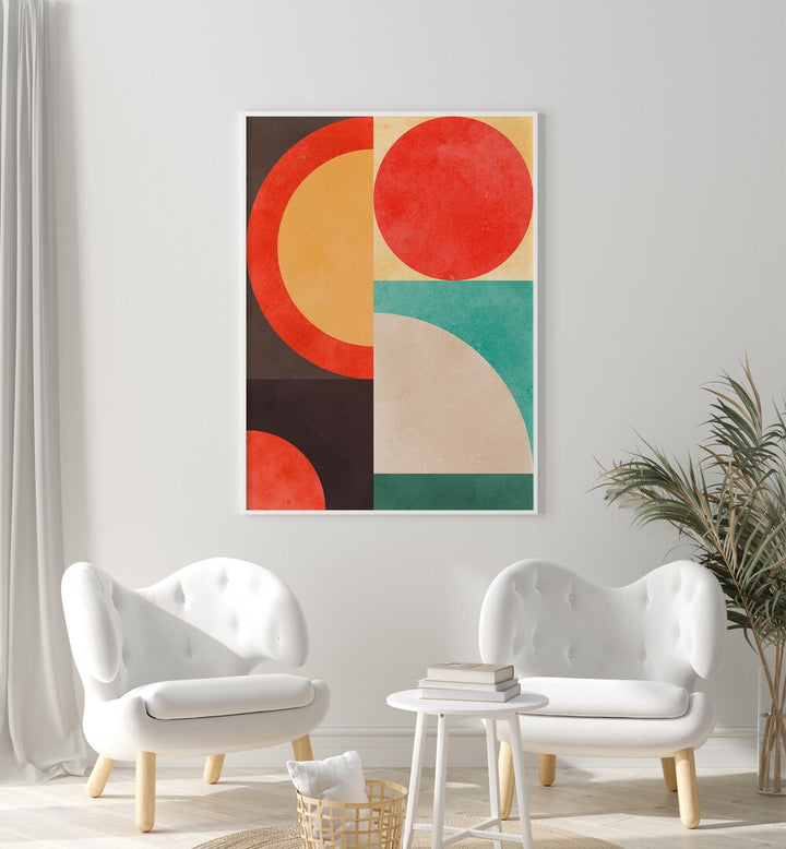 CIRCLES IN HARMONY VIII , GEOMETRIC ART PRINTS