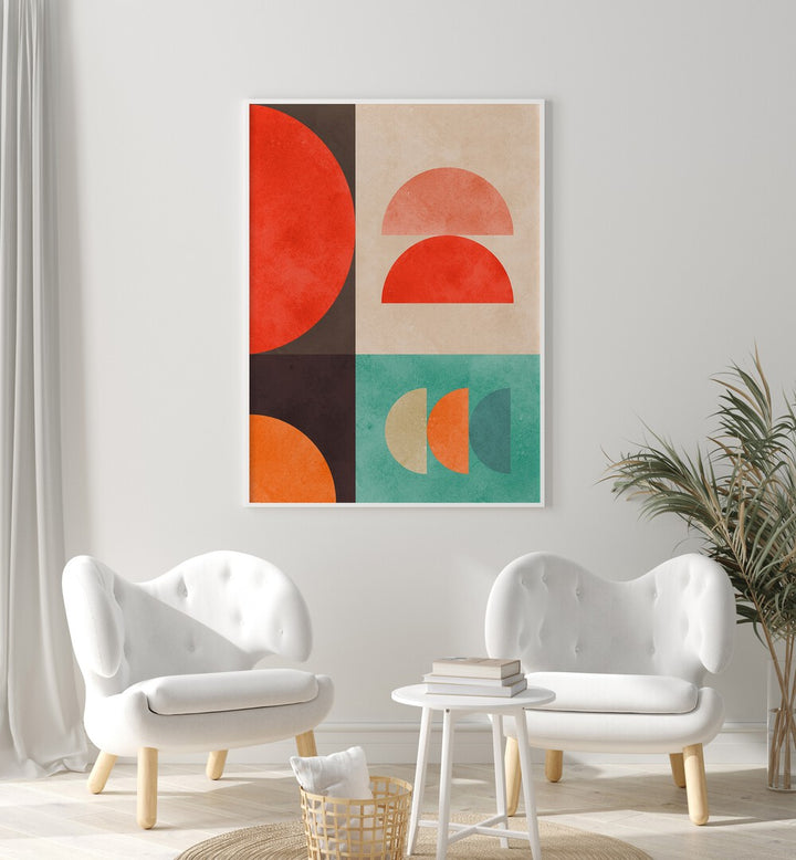 CIRCLES IN HARMONY XI , GEOMETRIC ART PRINTS