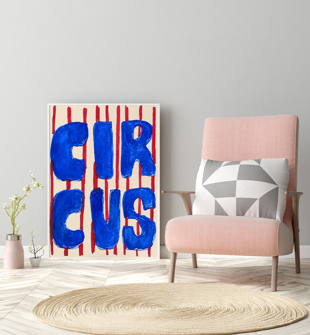 CIRCUS TENT TYPOGRAPHY