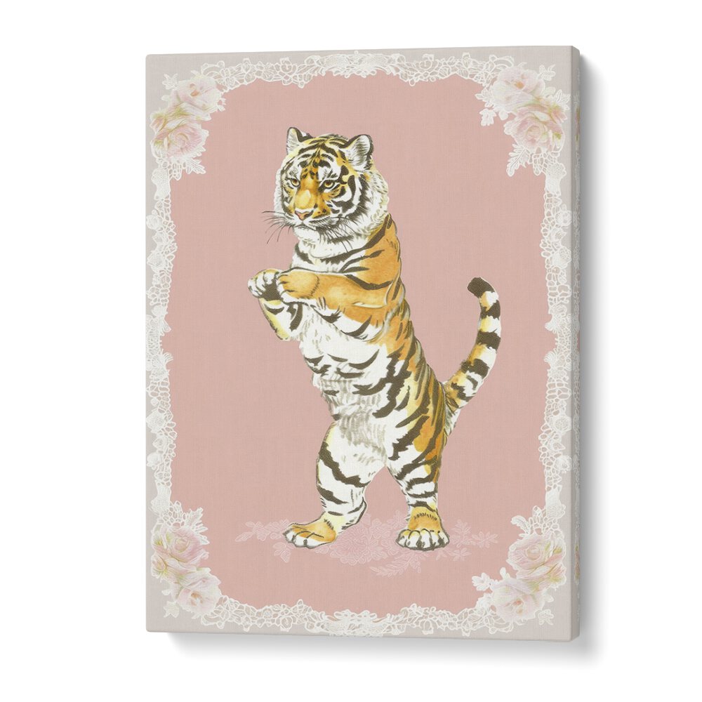 Circus Tiger Kids Art Artwork in Gallery Wrap
