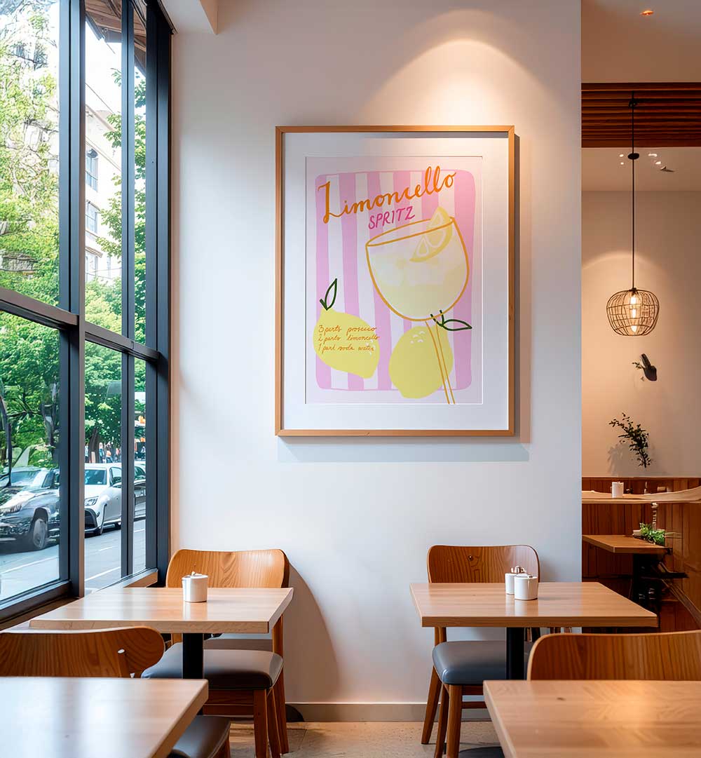 CITRUS COCKTAIL DELIGHT , BAR & CAFE ART