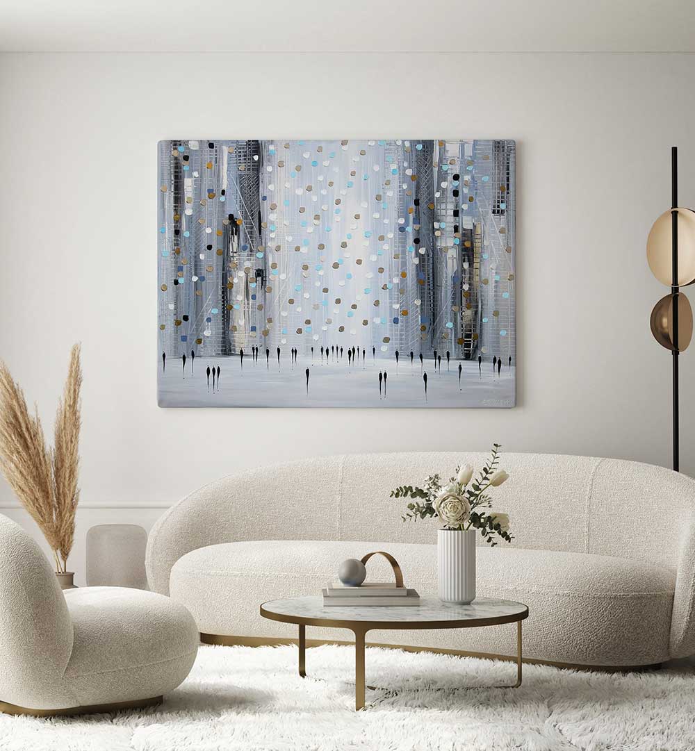 CITY , MODERN IMPRESSIONISM PAINTINGS