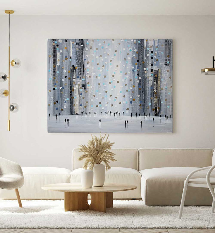 CITY , MODERN IMPRESSIONISM PAINTINGS