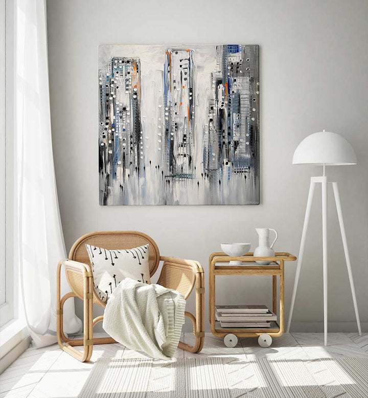 CITY VIBES , MODERN IMPRESSIONISM PAINTINGS