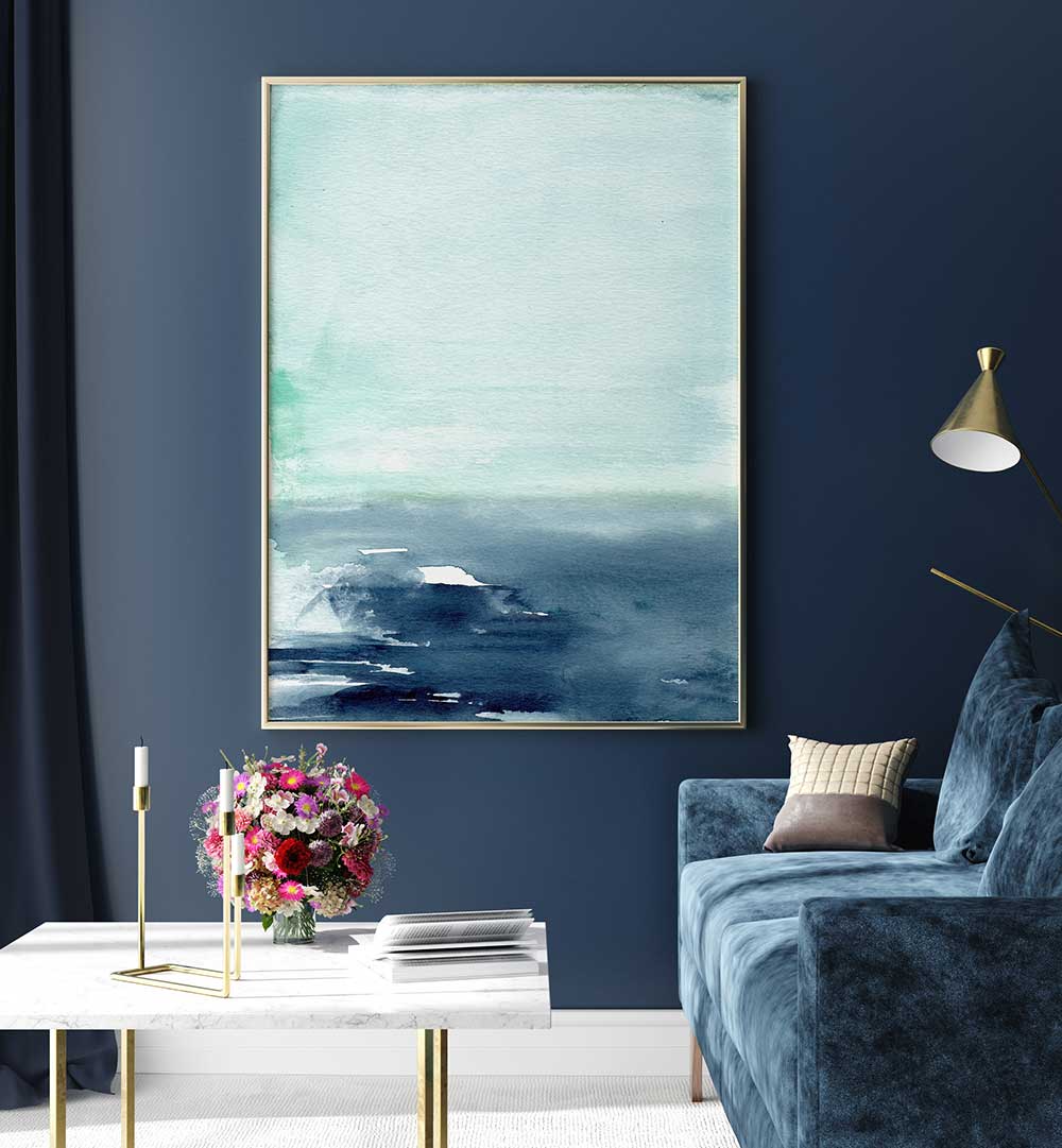CLEAR DAY I , ABSTRACT PAINTINGS