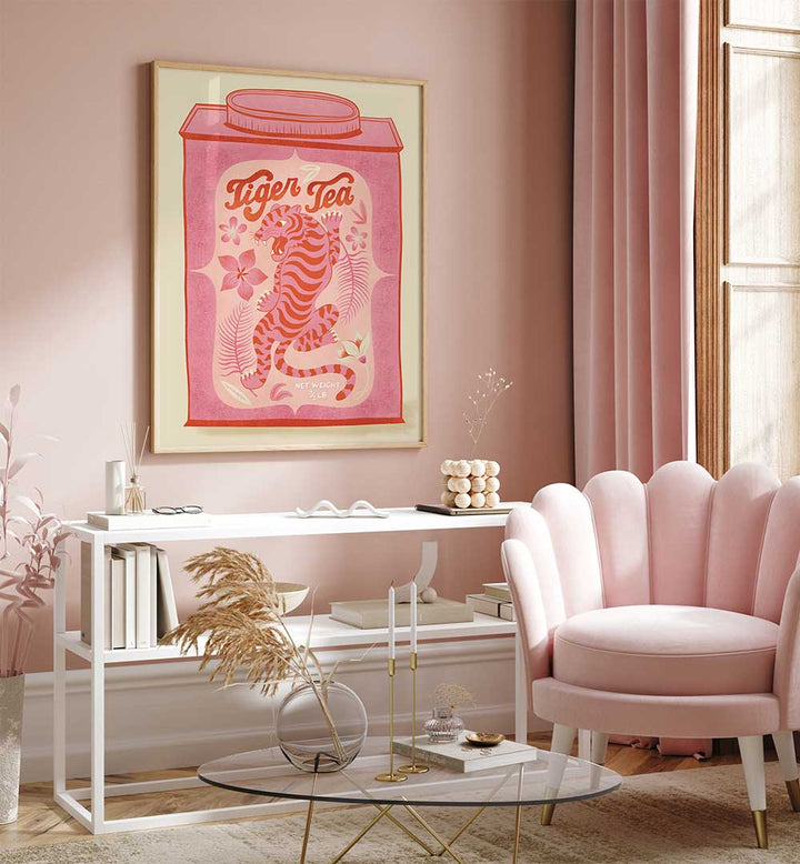 CLIMBING TIGER TEA , KITCHEN POSTERS