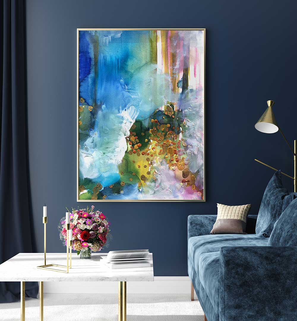 CLOUD NINE , ABSTRACT PAINTINGS