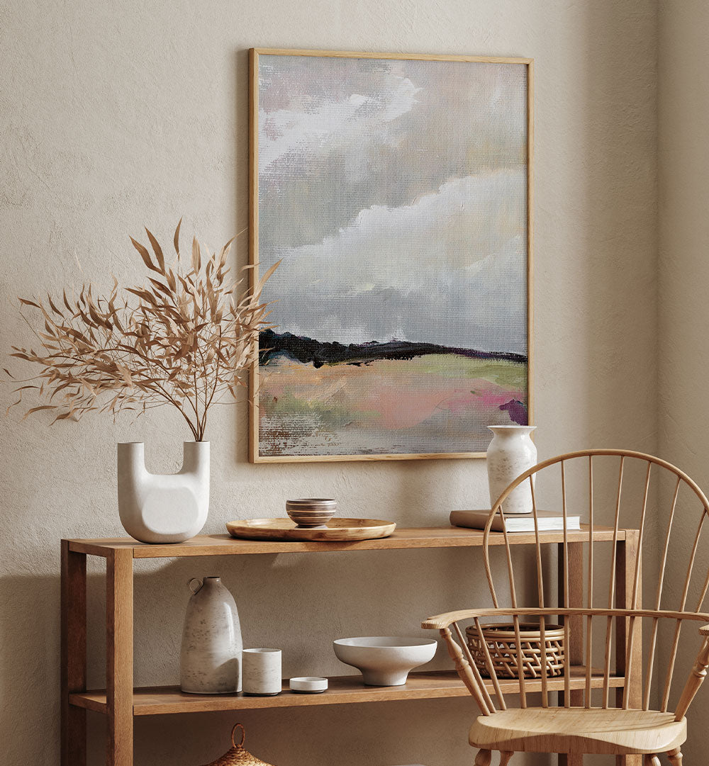 CLOUDY PASTEL LANDSCAPE