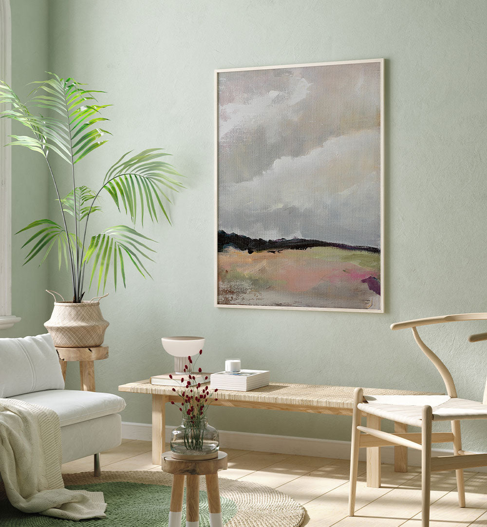 CLOUDY PASTEL LANDSCAPE