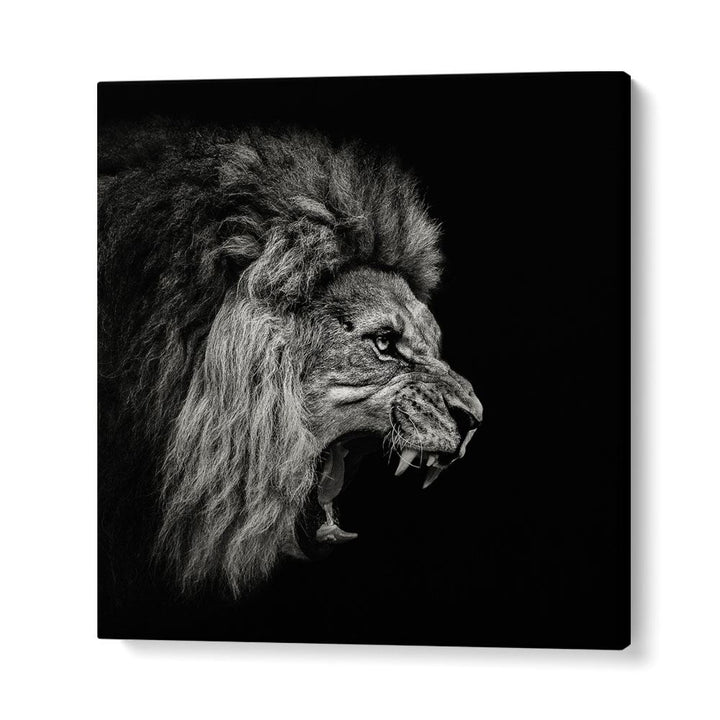 chre painting - ROARING LION by Asianmonk