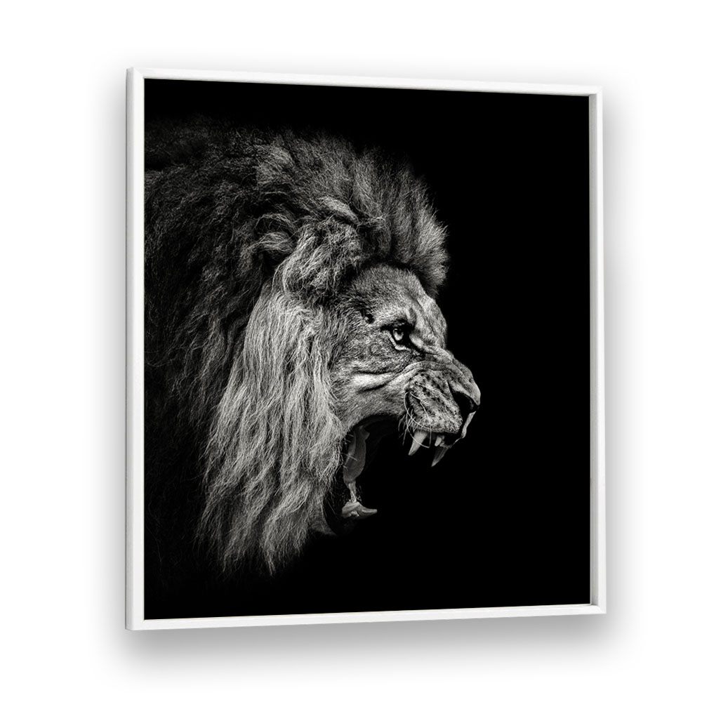 chre painting - ROARING LION by Asianmonk