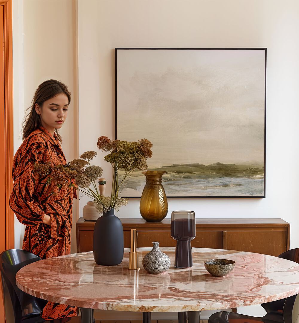 Elevate your decor with COASTAL BREAK, ABSTRACT PAINTINGS, capturing serene coastal beauty for a calming ambiance.