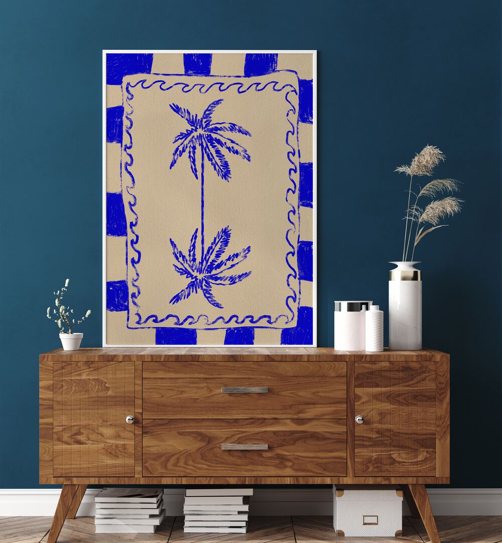 Brighten your space with COASTAL CHARM, BEACH PAINTINGS featuring palm designs and elegant coastal decor.