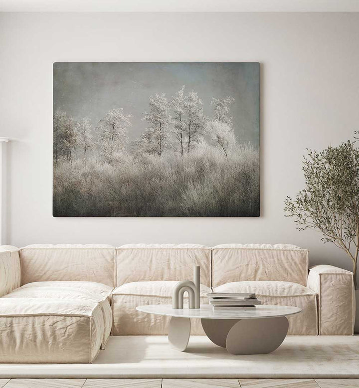 COLD MORNING , FLORAL FLOWER PAINTINGS