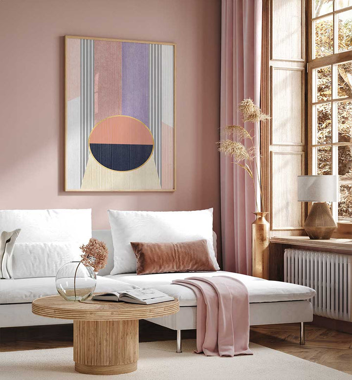 COLOR ROAD & COLOR BEAM , GEOMETRIC ART PRINTS