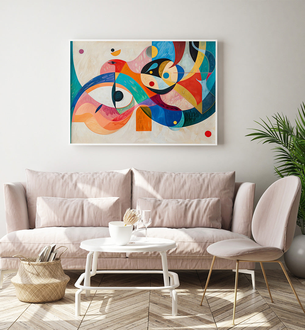 COLORFUL ABSTRACT EYE