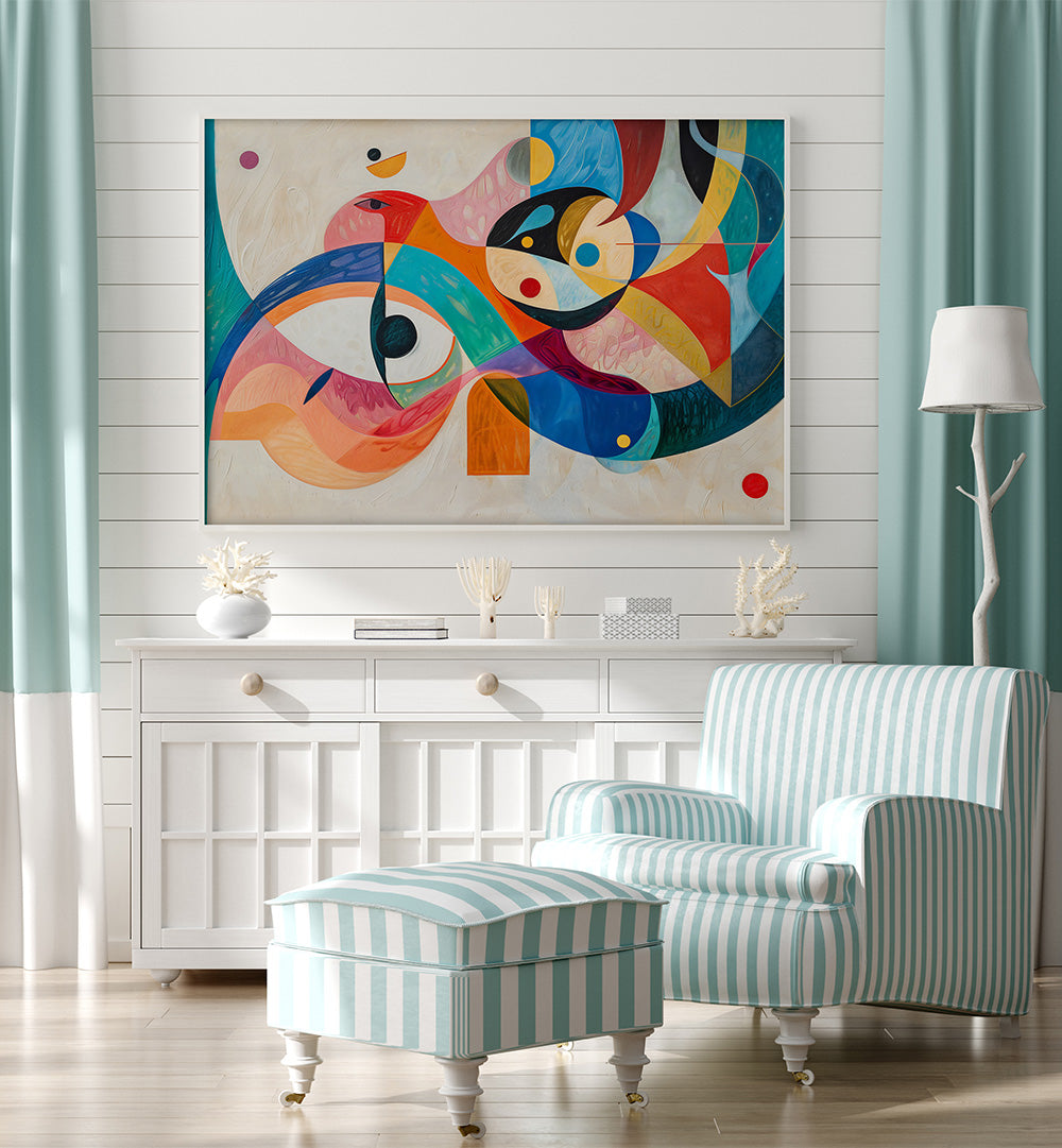 COLORFUL ABSTRACT EYE