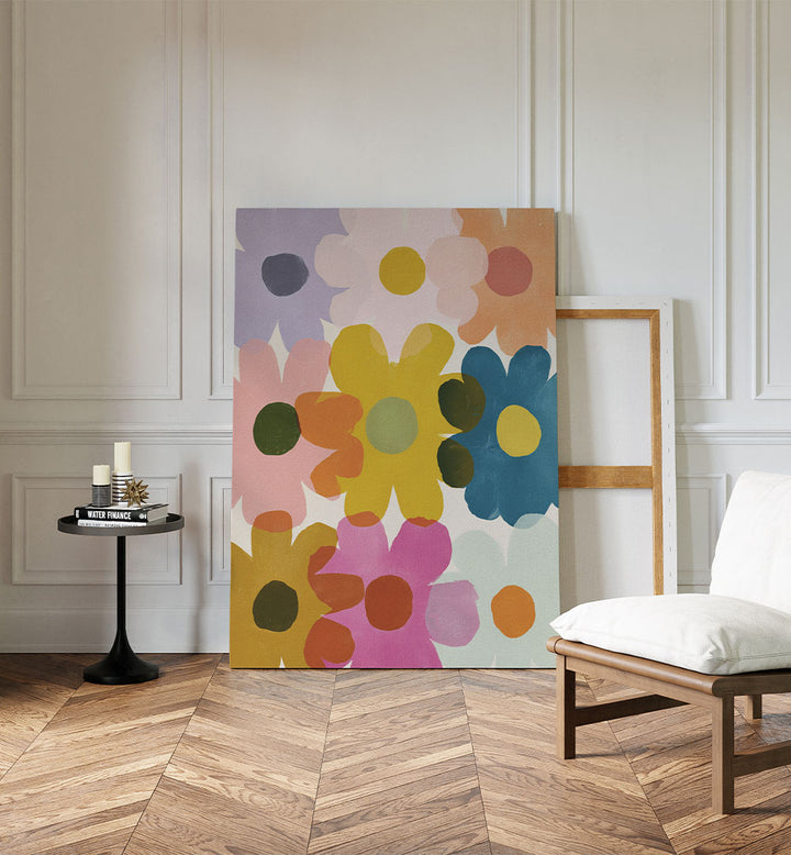 COLORFUL ABSTRACT FLOWERS