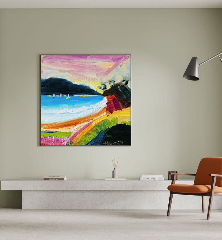COLORFUL BEACH LANDSCAPE