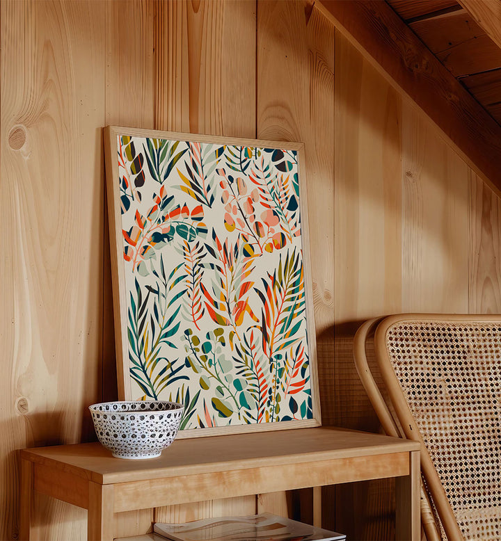 COLORFUL BOTANICAL PATTERN