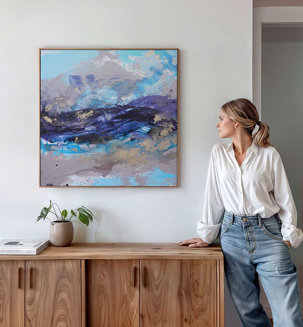 COLORFUL EXPRESSIONIST ABSTRACT , ABSTRACT PAINTINGS