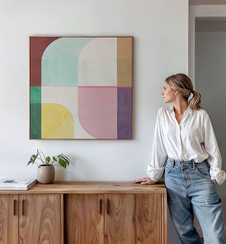 COLORFUL GEOMETRIC ARCHES