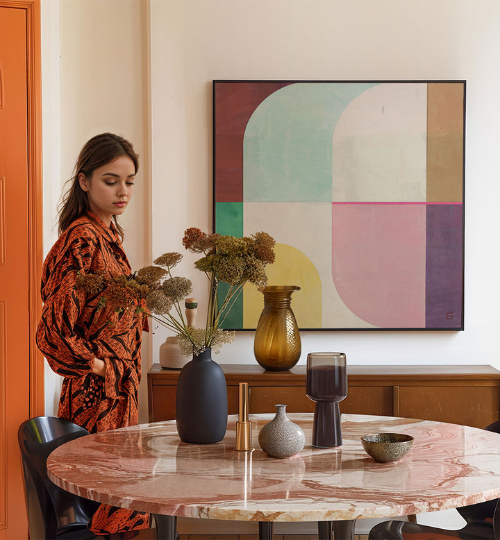 COLORFUL GEOMETRIC ARCHES