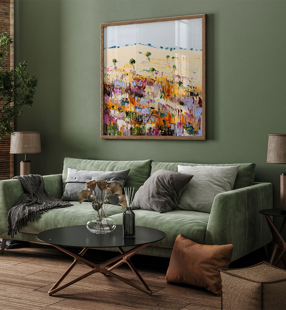 COLORFUL HILLSIDE BLOOM