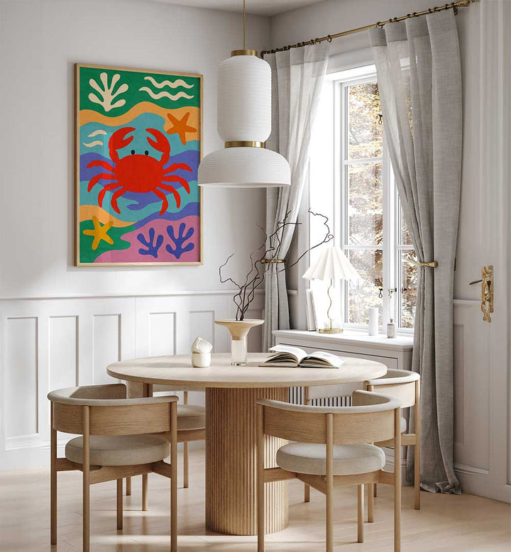 COLORFUL OCEAN LIFE , BEACH PAINTINGS
