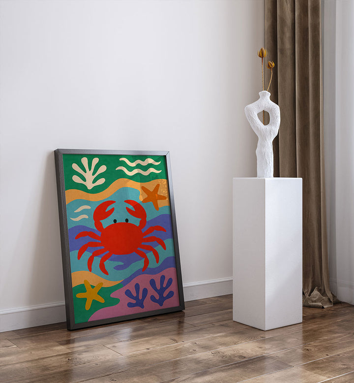 COLORFUL OCEAN LIFE , BEACH PAINTINGS