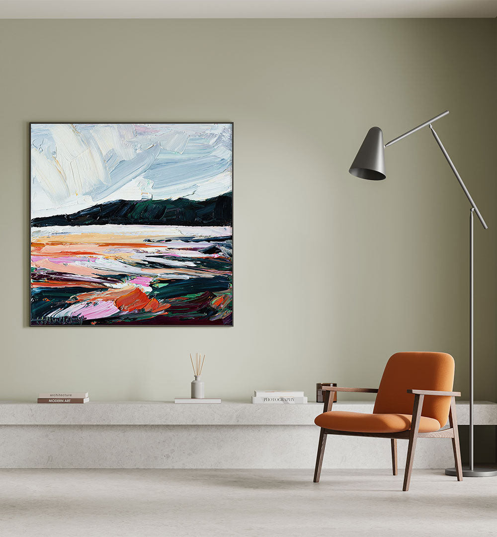 COLORFUL TEXTURED SEASCAPE