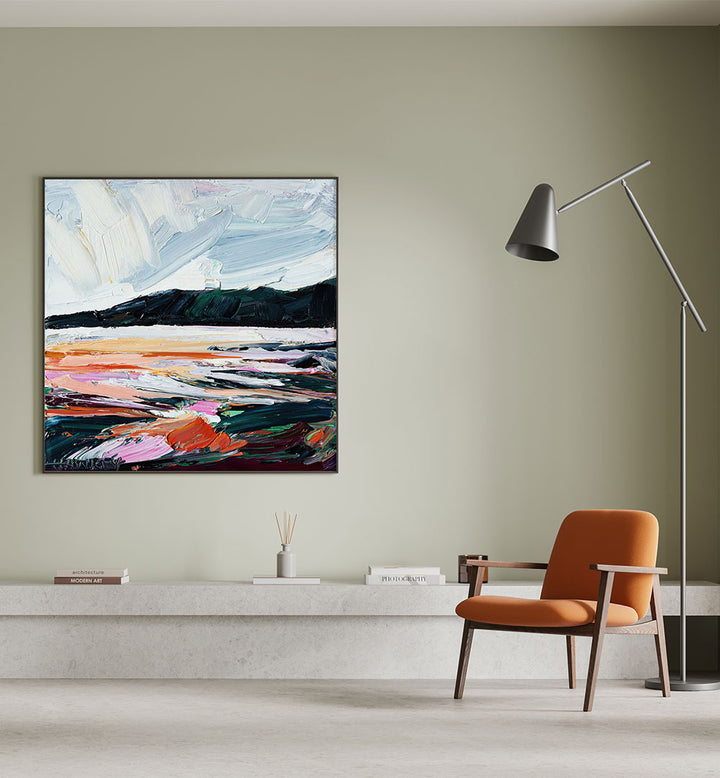 COLORFUL TEXTURED SEASCAPE
