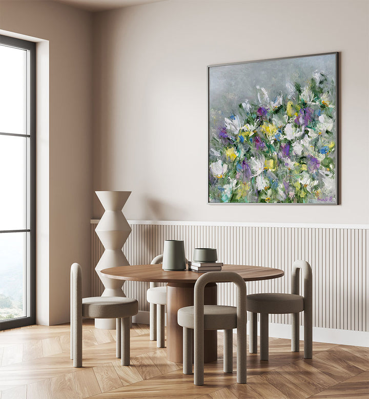 Vibrant COLORFUL BLOOMS, FLORAL FLOWER PAINTINGS enhance your space with nature's beauty and abstract artistry.
