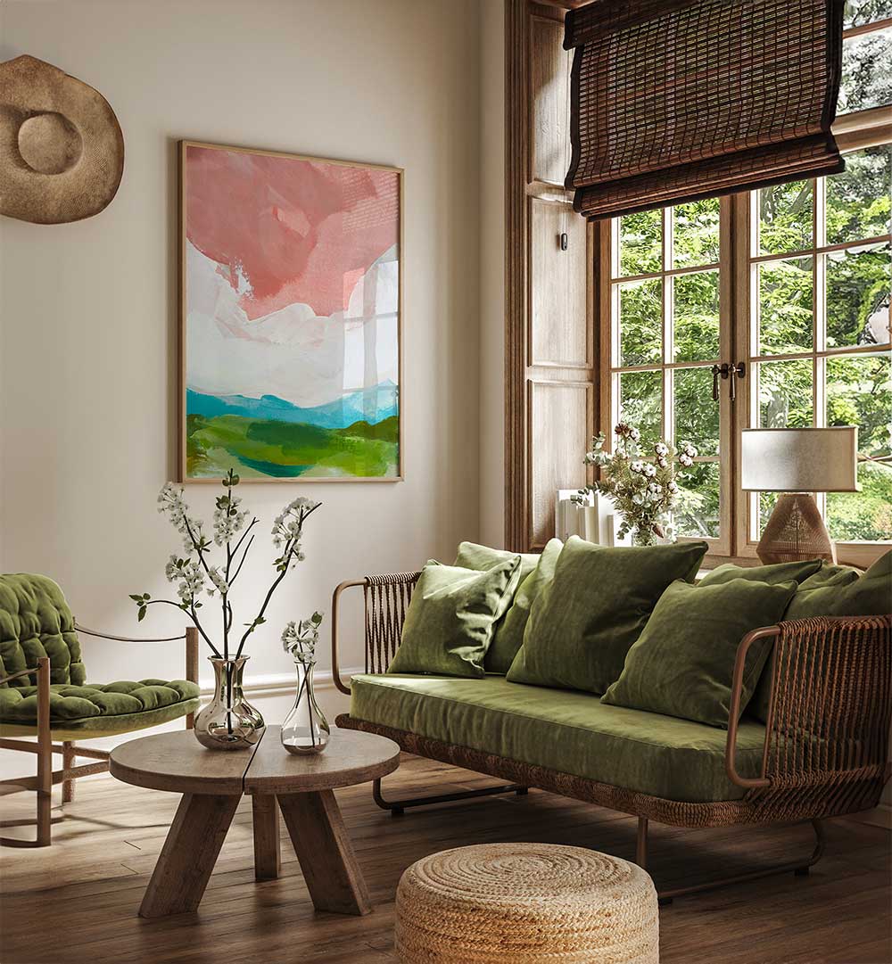 COLOUR ABSTRACT I , ABSTRACT PAINTINGS