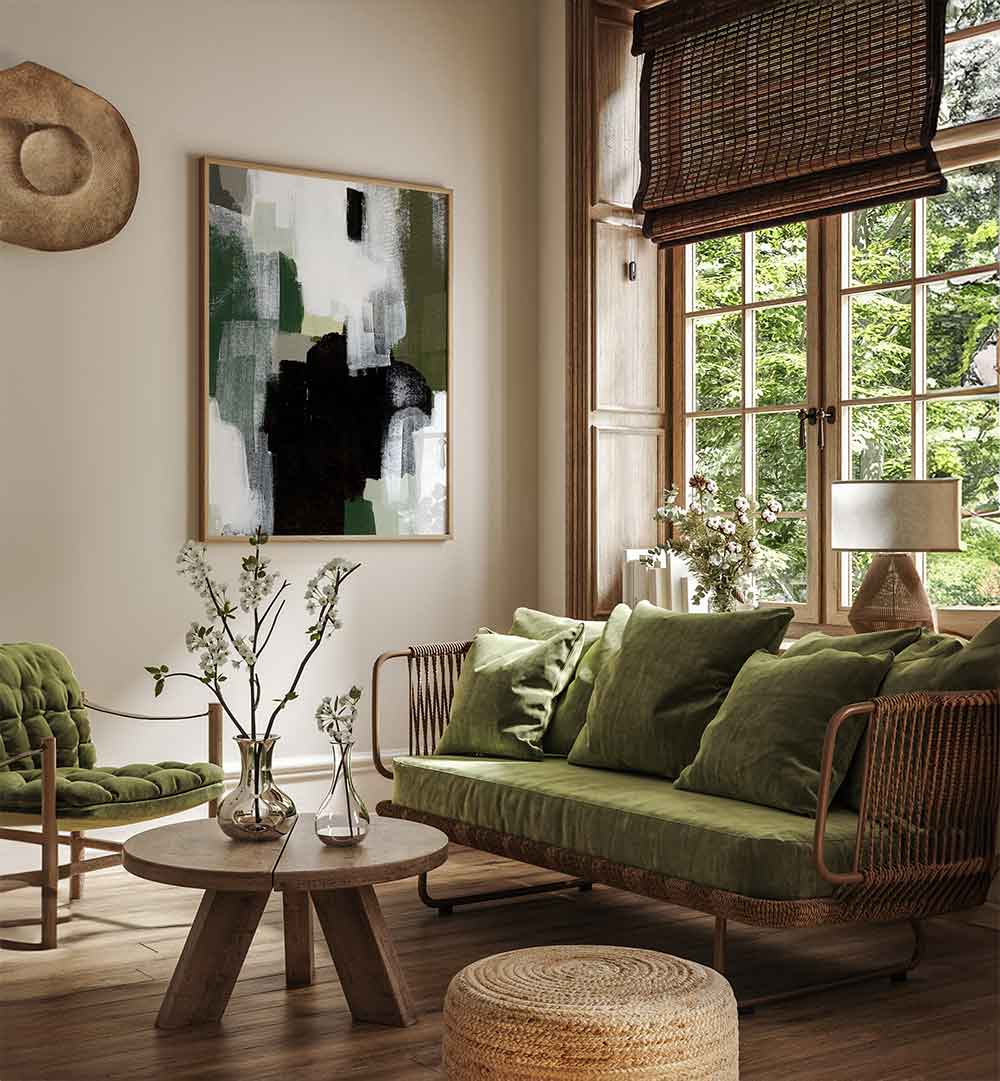 COLOUR ABSTRACT III , ABSTRACT PAINTINGS