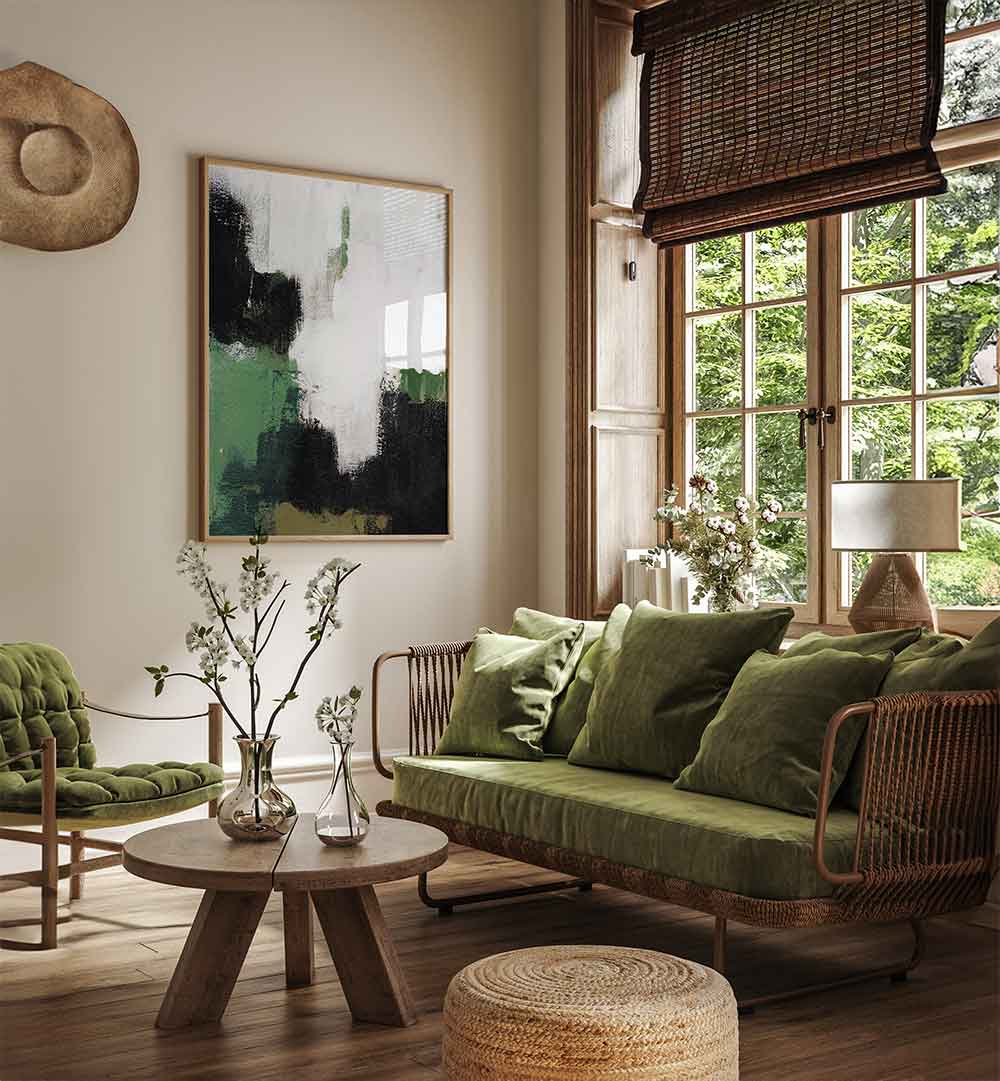 COLOUR ABSTRACT V , ABSTRACT PAINTINGS