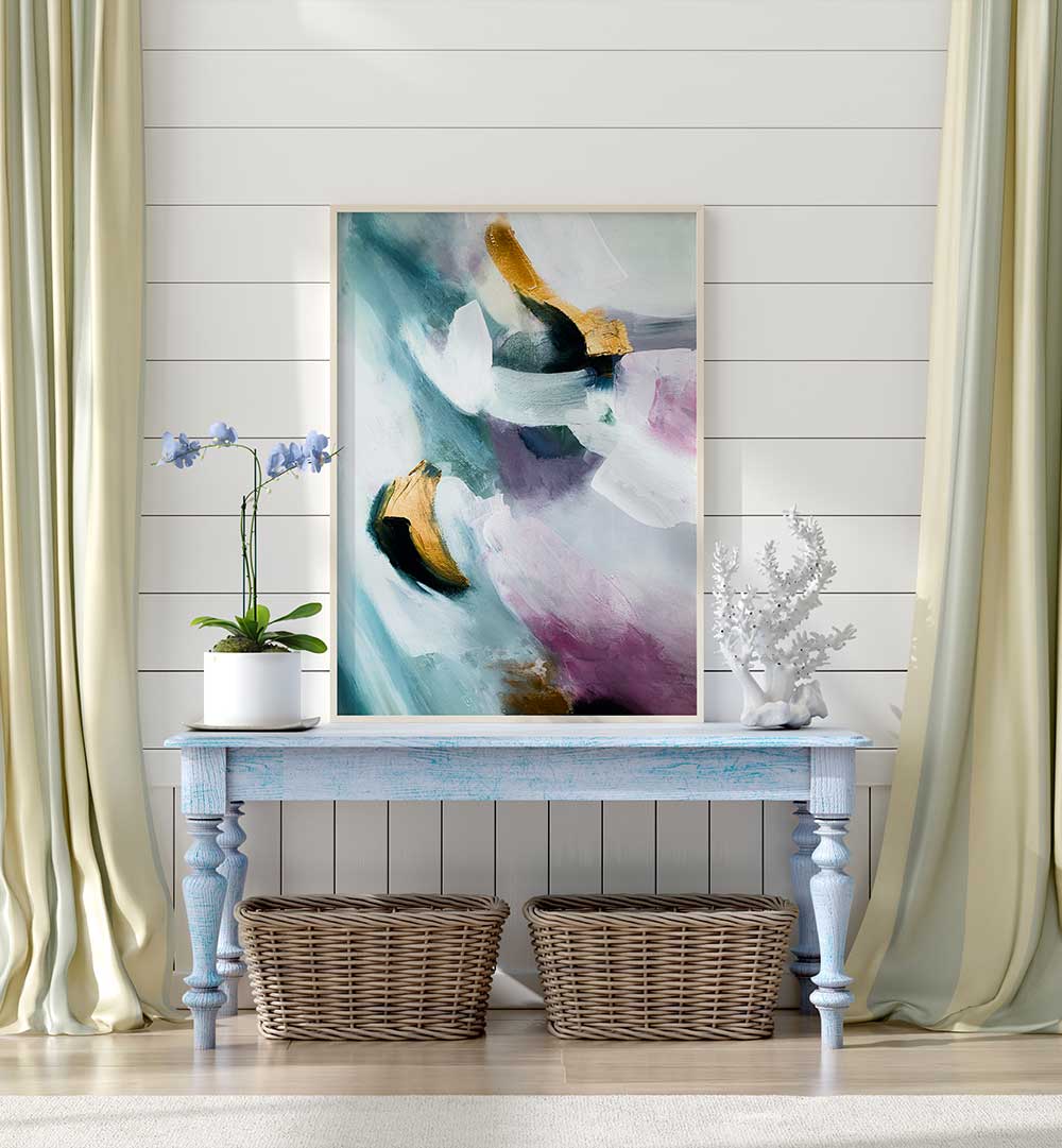 COLOUR ABSTRACT VII , ABSTRACT PAINTINGS