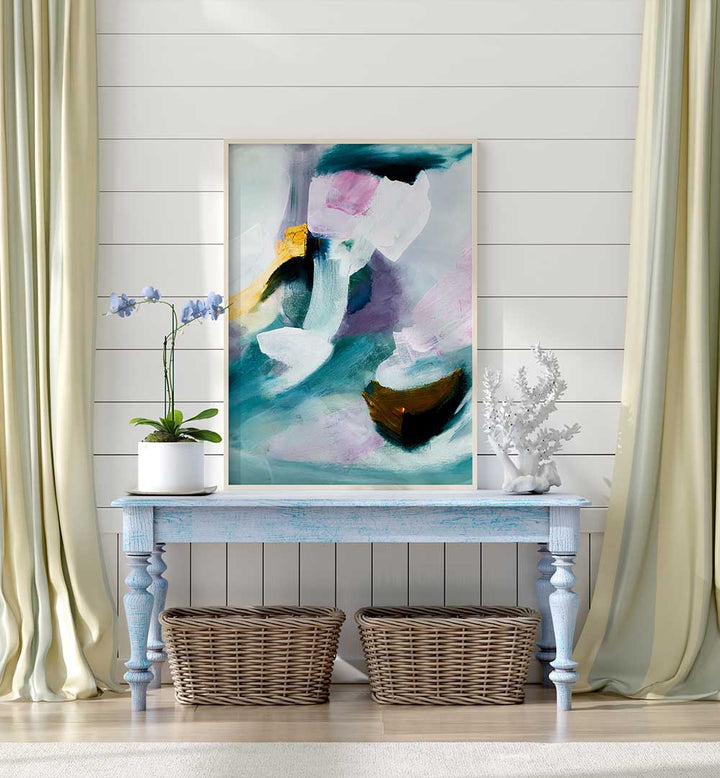 COLOUR ABSTRACT VIII , ABSTRACT PAINTINGS