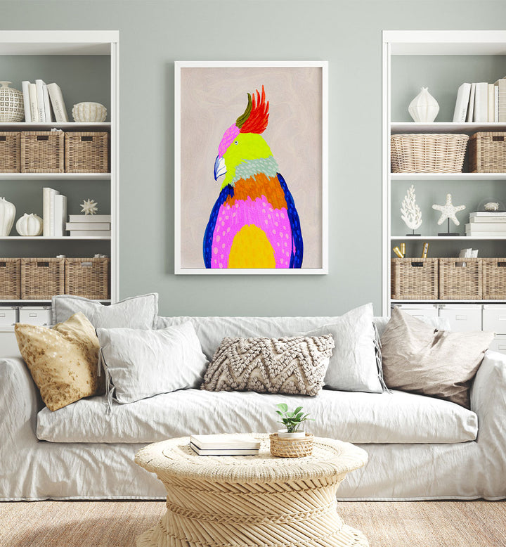 COLOURFUL TROPICAL PARROT