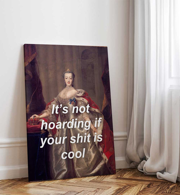 COMBINES CLASSICAL PORTRAITURE , ALTERED ART PRINTS