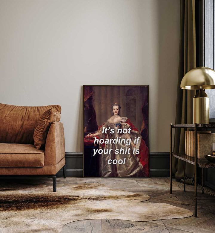 COMBINES CLASSICAL PORTRAITURE , ALTERED ART PRINTS