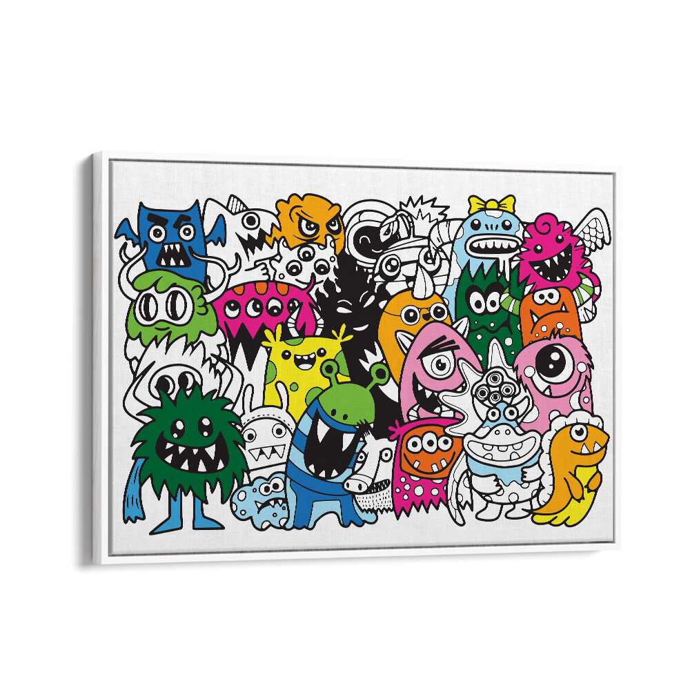 Bright and colorful characters from COMICAL CREATIONS, perfect for adding fun to your space with unique comic posters.