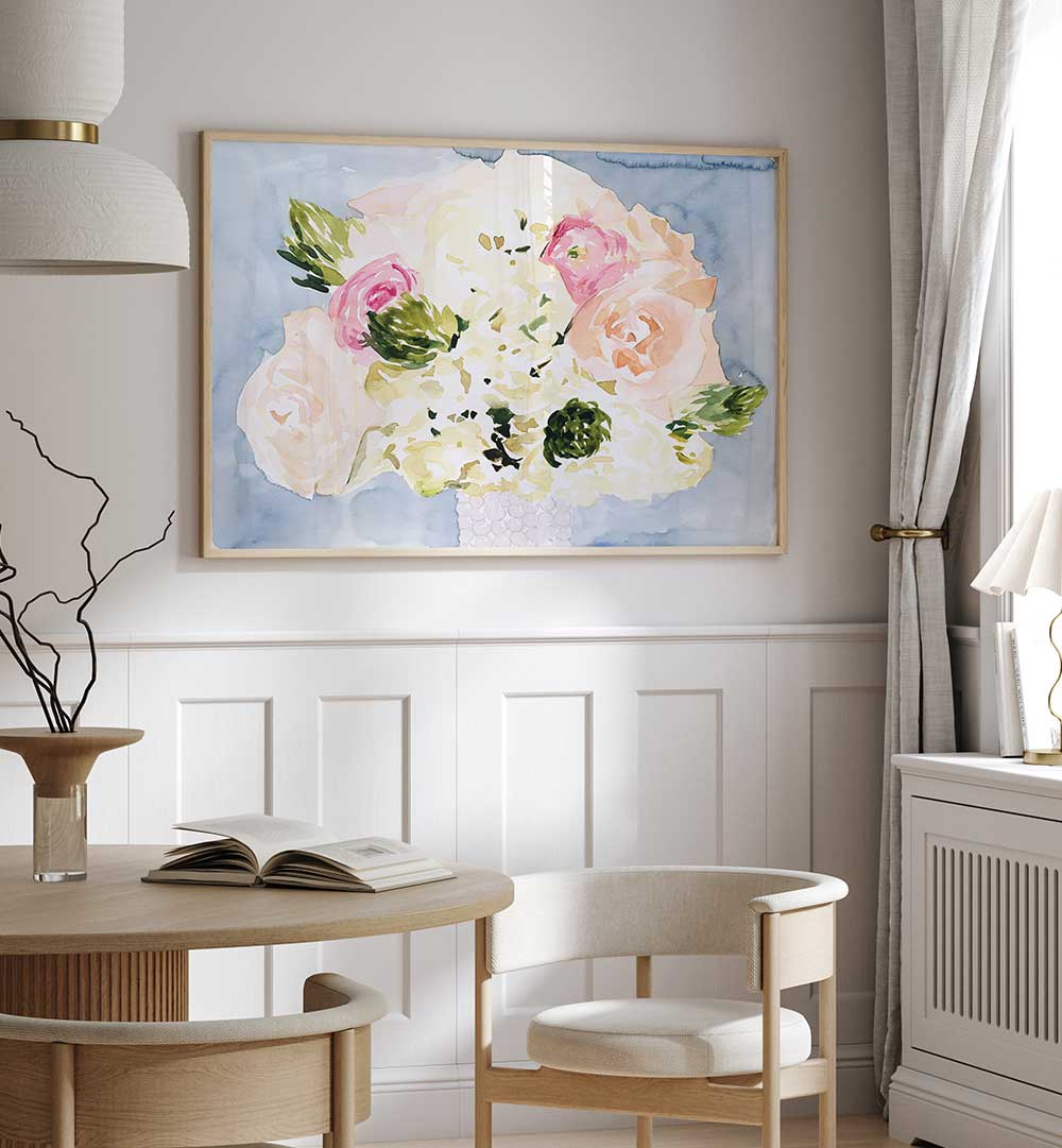 COMMISSION , FLORAL FLOWER PAINTINGS