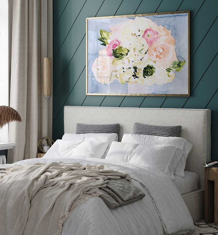 COMMISSION , FLORAL FLOWER PAINTINGS