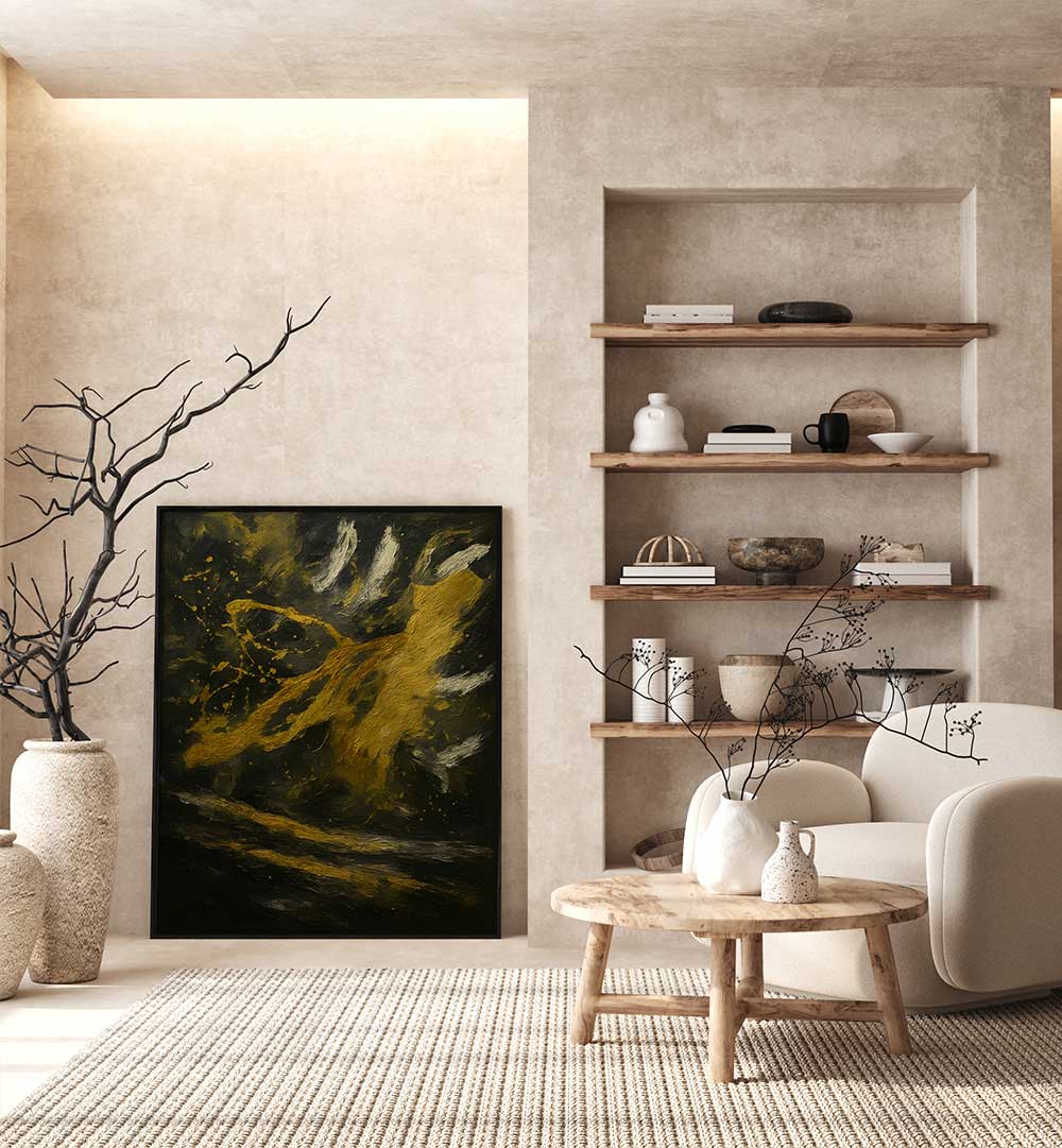 CONFLUENCE , EXPRESSIONISM PAINTINGS