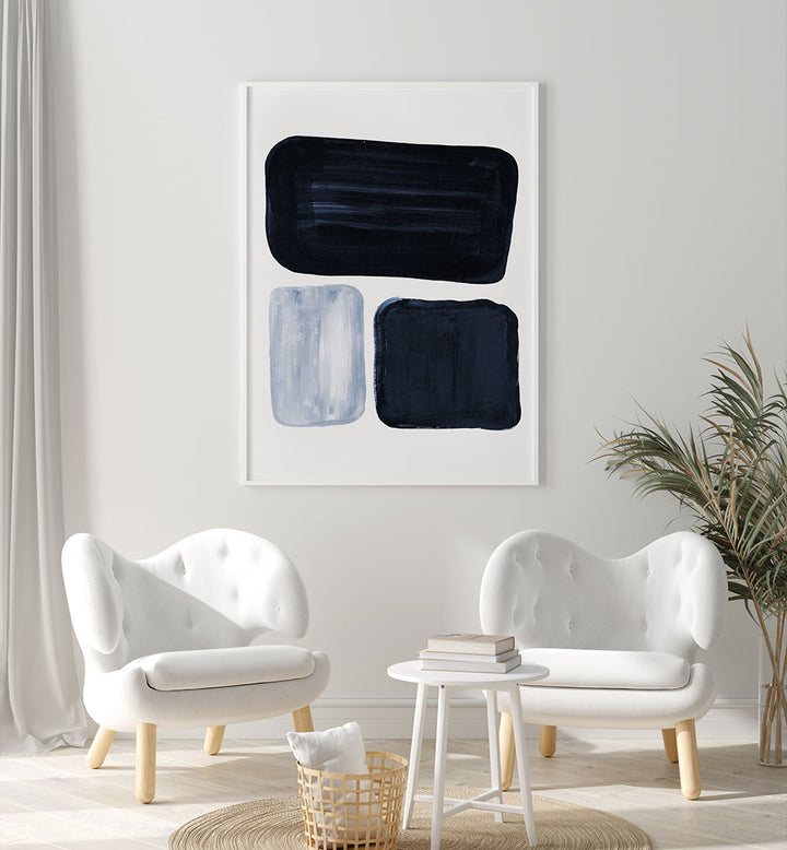 Stylish interior featuring CONSTANCE, GEOMETRIC ART PRINTS, enhancing the ambiance with modern design elements.