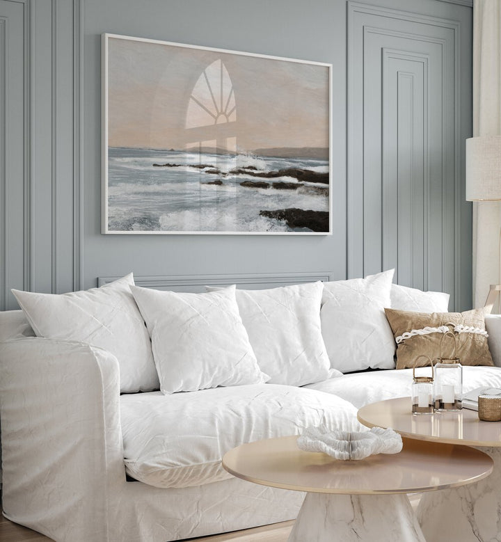 Stunning CONSTANTINE BAY II, BEACH PAINTINGS enhance living spaces with serene coastal beauty and calming vibes.