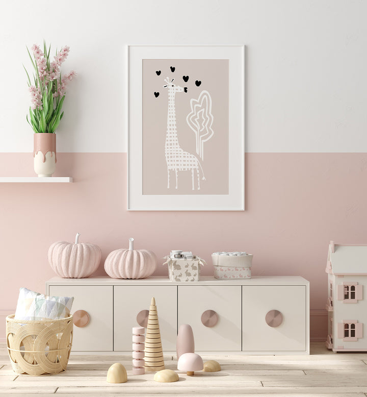 COOL GIRAFFE NEUTRAL COLORS