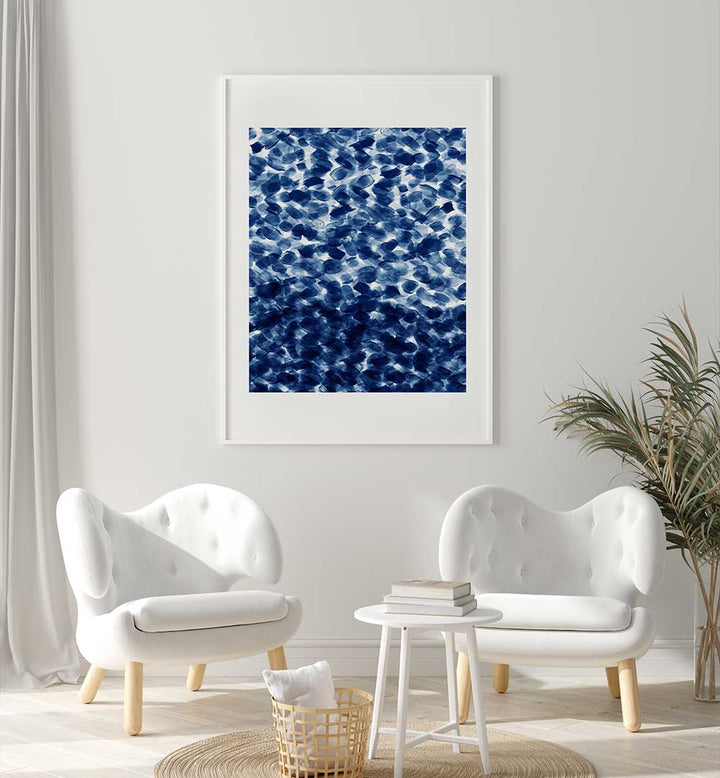 Transform your space with COOLINGBLUEWATERS, ABSTRACT PAINTINGS, showcasing serene blue hues and artistic expression.